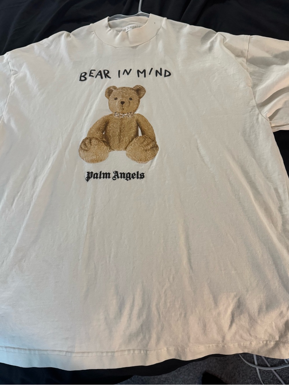 Men's Palms Angels Cream T Shirt